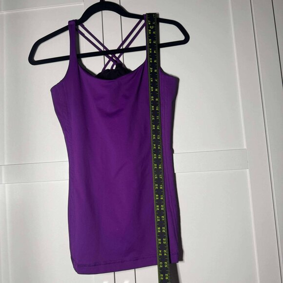 Lululemon Women's Active Tank Top Bright Purple Size 4 - Picture 6 of 7